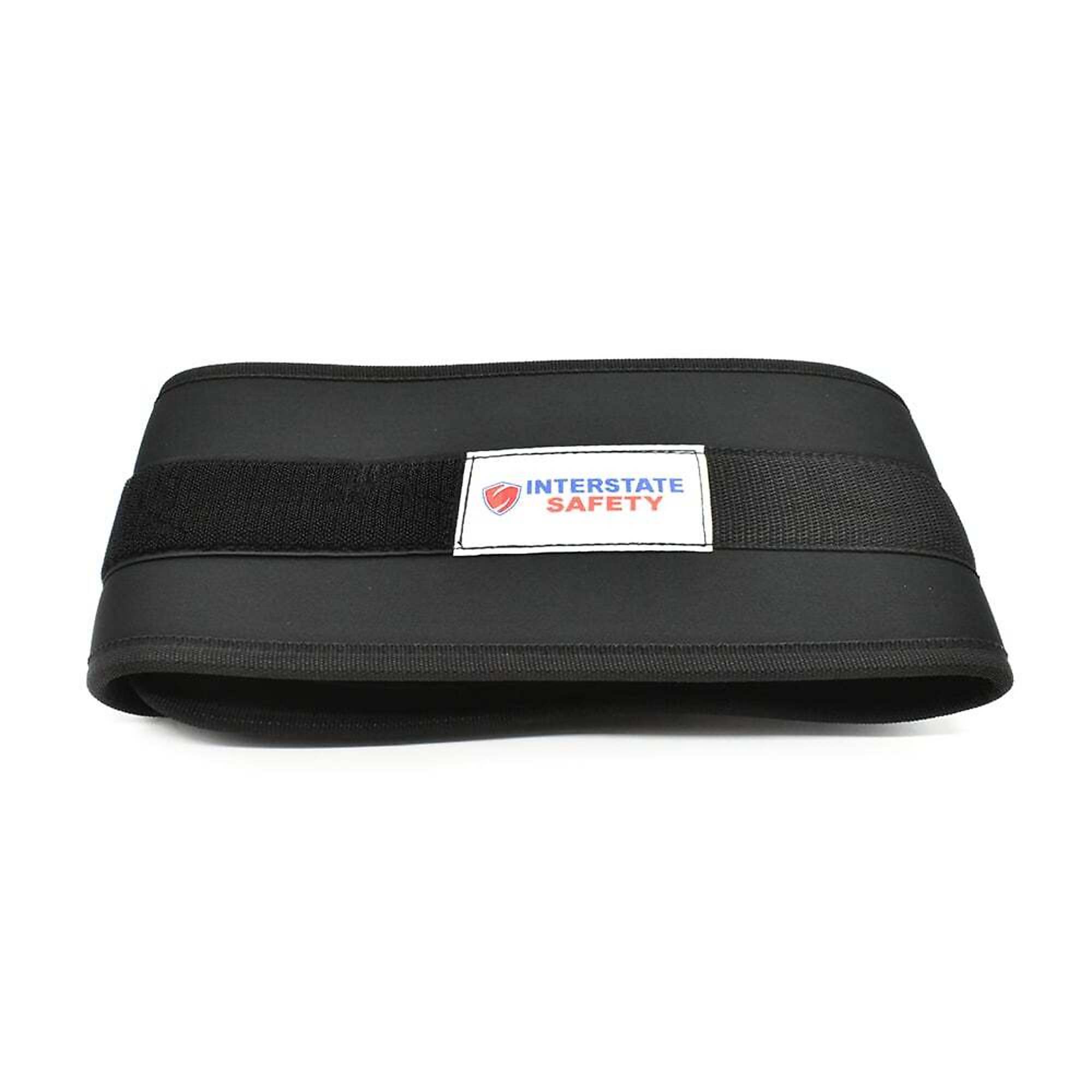 Interstate Safety 40152-M 6 Inch Weightlifting / Back Support Belt with Low Profile Torque Ring Closure and Waterproof Foam Core - Medium